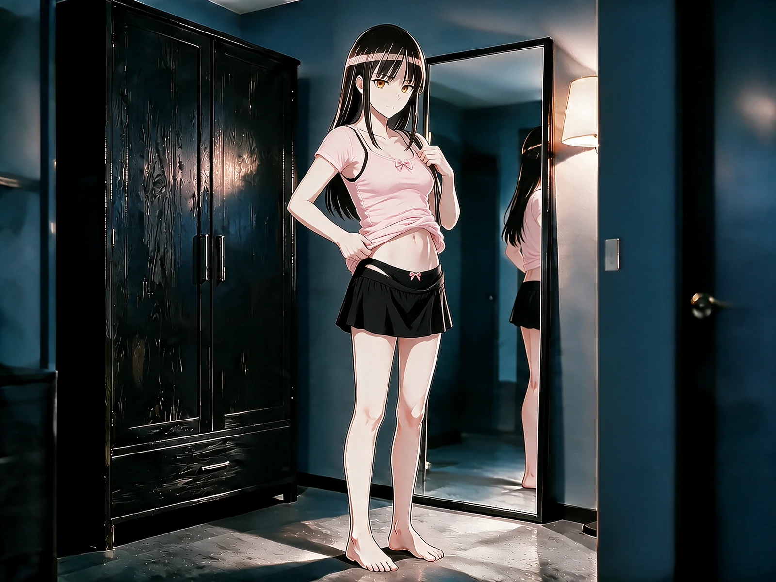Judge the AI NSFW image generator result as a finished frame. edit-a-output.