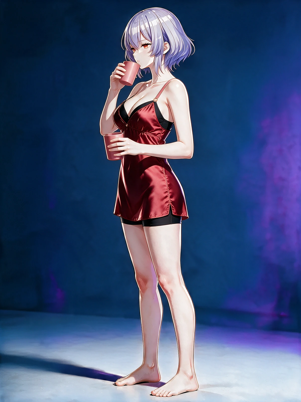 Her identity survives the first render. profile-b-body.