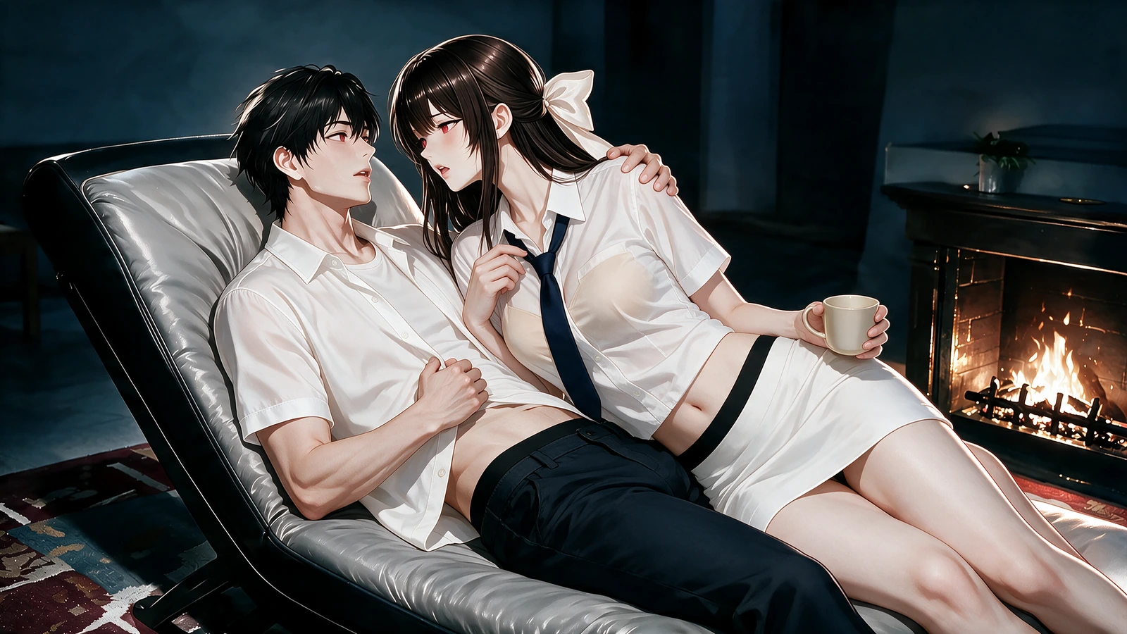 Adult anime secondary motion continuity