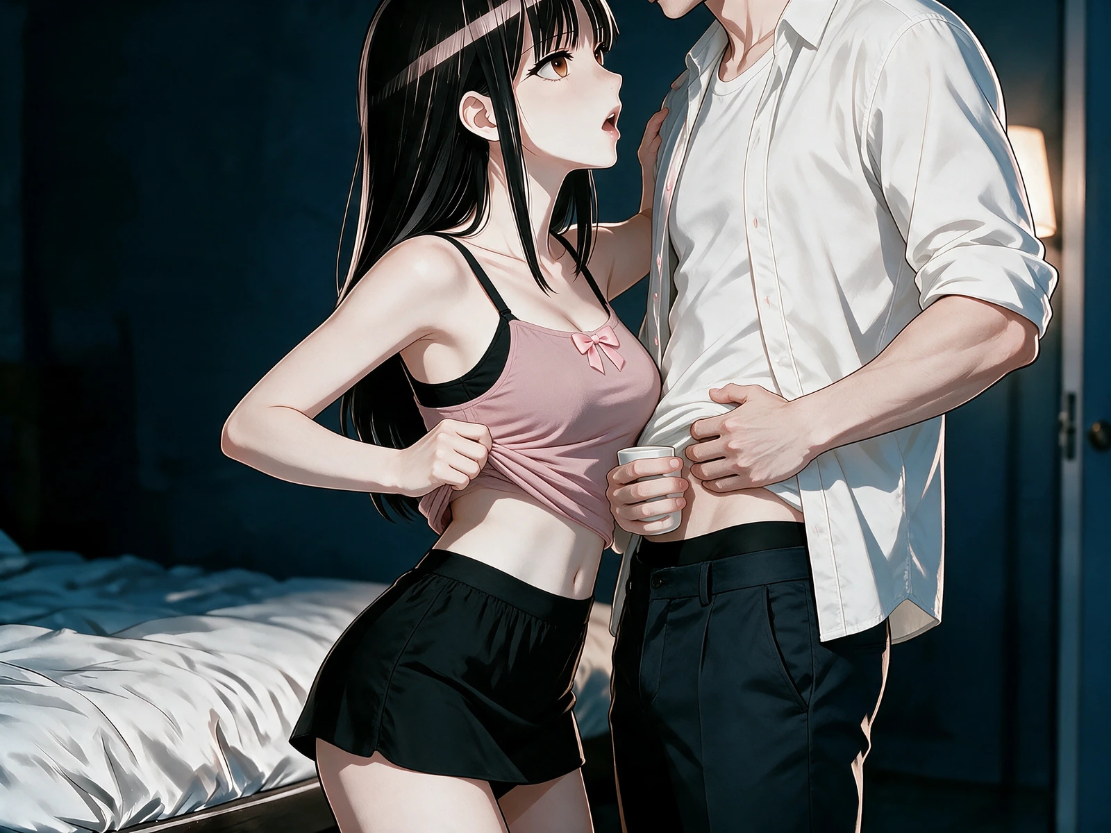Adult anime style control with locked character identity